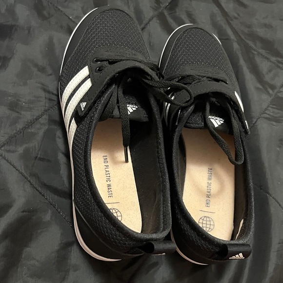 New Adidas Black Slip on Sneakers Diona - Picture 3 of 8